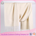 Best seller OEM quality warm wool scarf white black